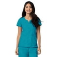 thumbnail image 1 of Adar Universal Scrubs For Women - Curved Glamour Scrub Top, 1 of 7