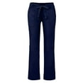 thumbnail image 1 of Adar Universal Scrubs For Women - Drawstring Straight Leg Scrub Pants - 510 - Navy - 4X, 1 of 7