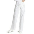 thumbnail image 1 of Adar Universal Scrubs For Women - Drawstring Straight Leg Scrub Pants - 510P - White - 2X, 1 of 8