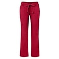 thumbnail image 1 of Adar Universal Scrubs For Women - Drawstring Straight Leg Scrub Pants - 510 - Red - XL, 1 of 7