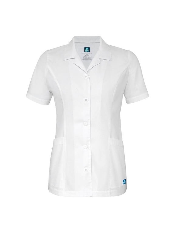 Universal Scrubs For Women - Lapel Collar Buttoned Scrub Top