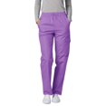 thumbnail image 1 of Adar Universal Scrubs For Women - Tapered Cargo Scrub Pants - 506 - Lavender - M, 1 of 7