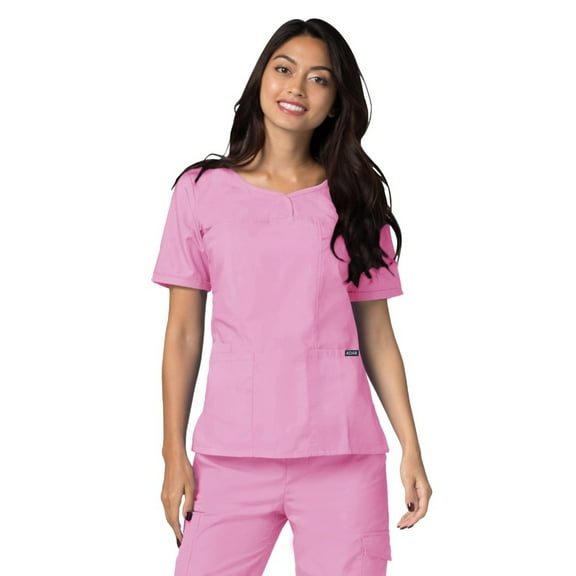 Adar Universal Scrubs For Women - V-Neck Scrub Top