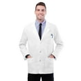 thumbnail image 1 of Adar Universal Stretch Lab Coat For Men - 31" Snap Front Lab Coat, 1 of 7