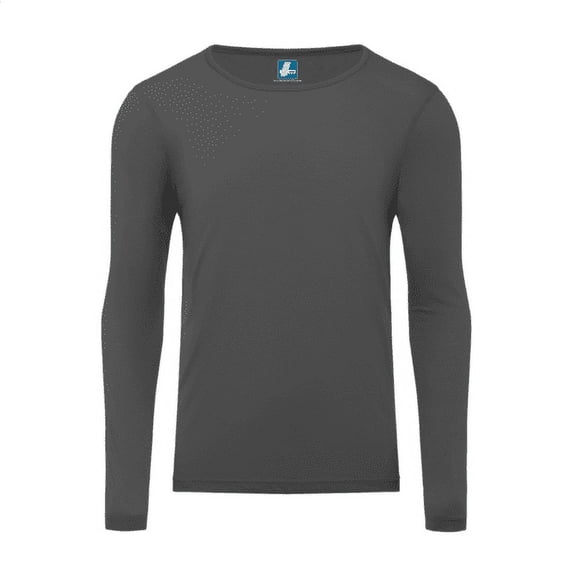 Adar Universal Underscrubs for Men - Long Sleeve Underscrub Knit Top Comfort Tee