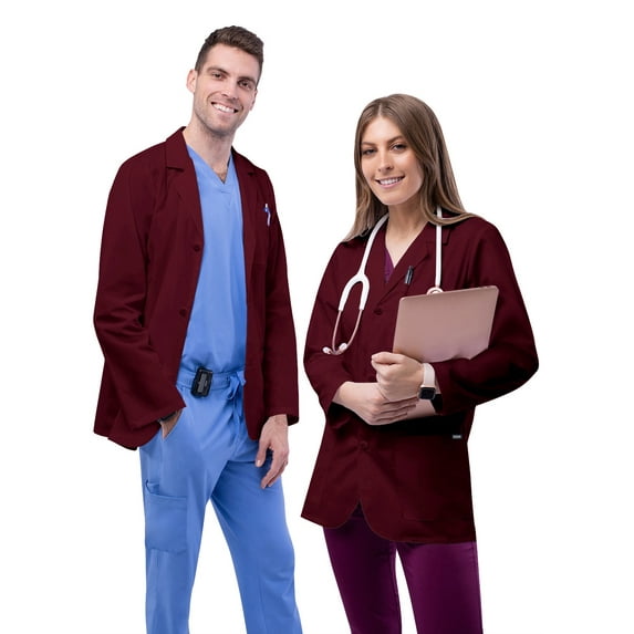 Adar Universal Unisex Lab Coats - Classic 31" Consultation Lab Coat