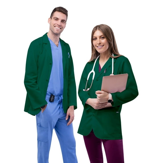 Adar Universal Unisex Lab Coats - Classic 31" Consultation Lab Coat