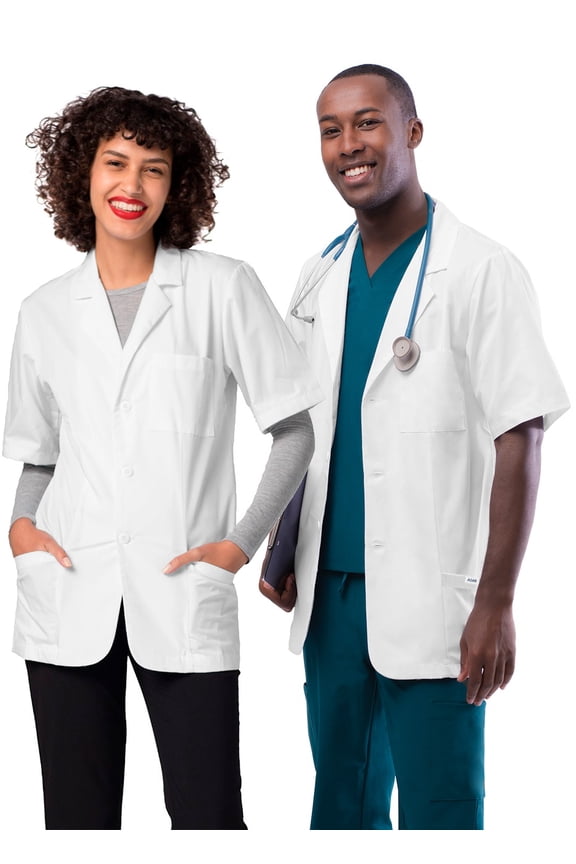 Universal Unisex Lab Coats - Short Sleeve 31" Consultation Lab Coat