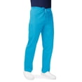thumbnail image 1 of Adar Universal Unisex Scrubs - Drawstring Tapered Leg Scrub Pants - 504 - Turquoise - M, 1 of 7