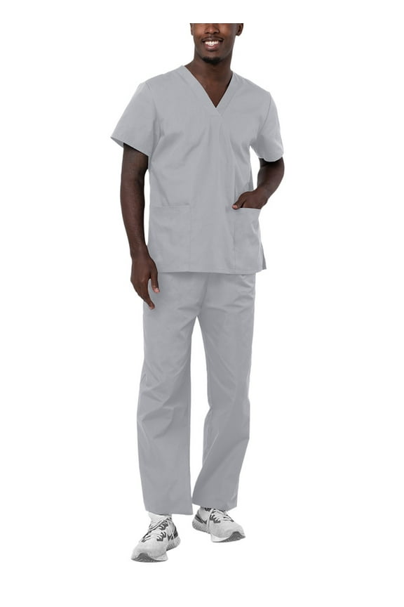 Universal Unisex Scrubs - Unisex Drawstring Scrub Set