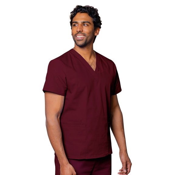 Adar Universal Unisex Scrubs - V-Neck Scrub Top