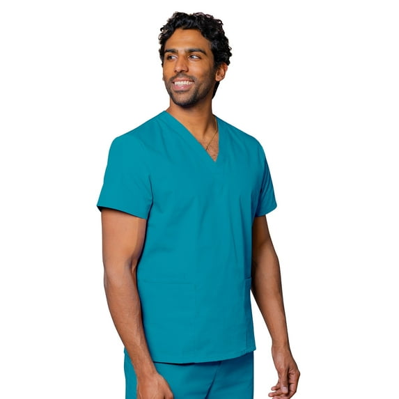 Adar Universal Unisex Scrubs - V-Neck Scrub Top