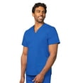 thumbnail image 1 of Adar Universal Unisex Scrubs - V-Neck Tunic Scrub Top, 1 of 7