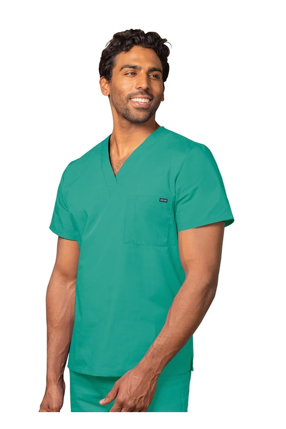 Universal Unisex Scrubs - V Neck Tunic Scrub Top - 6011 - Surgical Green - XS