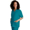 thumbnail image 1 of Adar Universal Unisex Scrubs - V-Neck Tunic Scrub Top - 601 - Surgical Green - 5X, 1 of 3