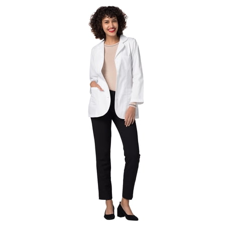 Adar Universal Women's 30" Princess Cut Consultation Lab Coat