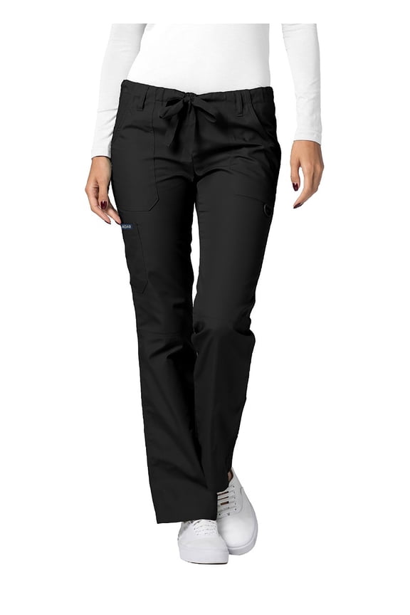 Universal Womens Low-Rise Multipocket Drawstring Straight Leg Pants