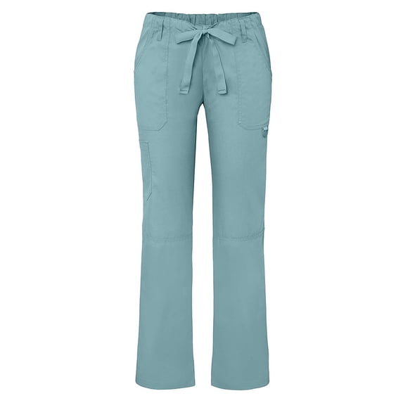 Adar Universal Womens Low-Rise Multipocket Drawstring Straight Leg Pants