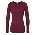 thumbnail image 1 of Adar Women's Comfort Long Sleeve T-Shirt Underscrub Tee, Style 2955, 1 of 3