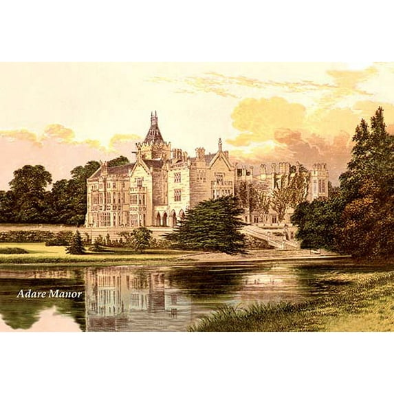 Adare Manor Fine art canvas print (20" x 30")