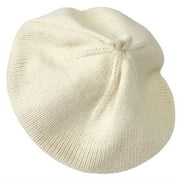 Adarl Children Winter French Beret Hat Cap Knit Boy Girl Slouch Solid Beanie