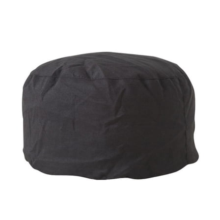 Adarl Unstuffed Foot Rest Ottoman Pouf Cover, Washable Round Pouf Cover 16.5" x 12.5" Floor Pouf for Living Room Bedroom Nursery Kids Room Home Decor Cover