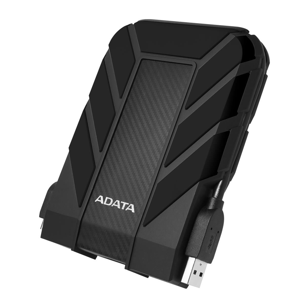 Adata AHD710P-5TU31-CBK HD710P 5TB Black Color Box, USB 3.1 (backward compatible with USB 2.0), Plastic/Anti-shock Silicone