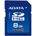 thumbnail image 1 of Adata ASDH8GCL4-R Adata ASDH8GCL4-R 8 GB SDHC - Class 4 - 1 Card, 1 of 6