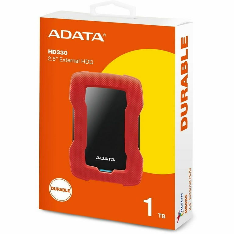 Adata HD330 AHD330-1TU31-CBK TB Portable Hard Drive, External