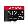 thumbnail image 1 of Adata High Endurance 512 GB Class 10/UHS-I (U3) V30 microSDXC, 1 of 6