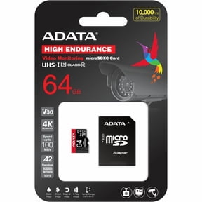 Adata High Endurance 64 GB Class 10/UHS-I (U3) V30 microSDXC