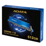 Adata LEGEND 710 ALEG-710-512GCS 512 GB Solid State Drive, M.2 2280 Internal, PCI Express NVMe PCI Express NVMe 3.0 x4