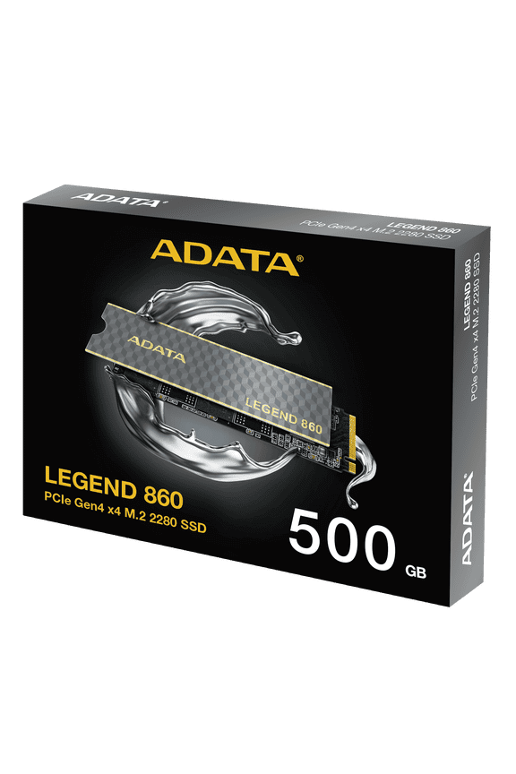 LEGEND 860 500GB PCIe Gen4 NVMe M.2 2280 Internal Solid State Drive