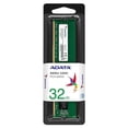 thumbnail image 1 of ADATA Premier 32GB DDR4 3200MHz Desktop RAM, UDIMM, PC4-25600, CL22, 1.2V, Non-ECC Unbuffered, 288-Pin Memory Module, AD4U320032G22-SGN, 1 of 4