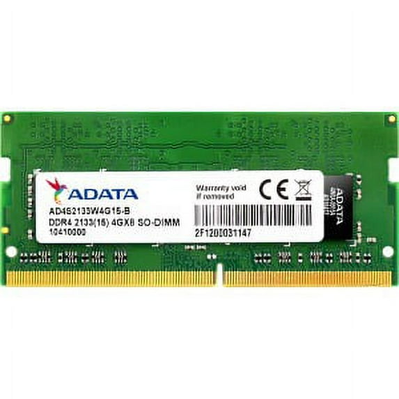 Adata Premier 8GB DDR4 SDRAM Memory Module - 8 GB (1 x 8 GB) - DDR4 SDRAM - 2133 MHz DDR4-2133/PC4-17000 - 1.20 V - 260-pin - SoDIMM