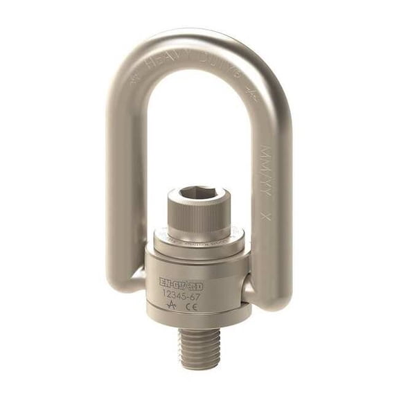 Adb Hoist Rings Hoist Ring,12-1-3/4in,37 ft.-lb,ENHDHRM EN34515