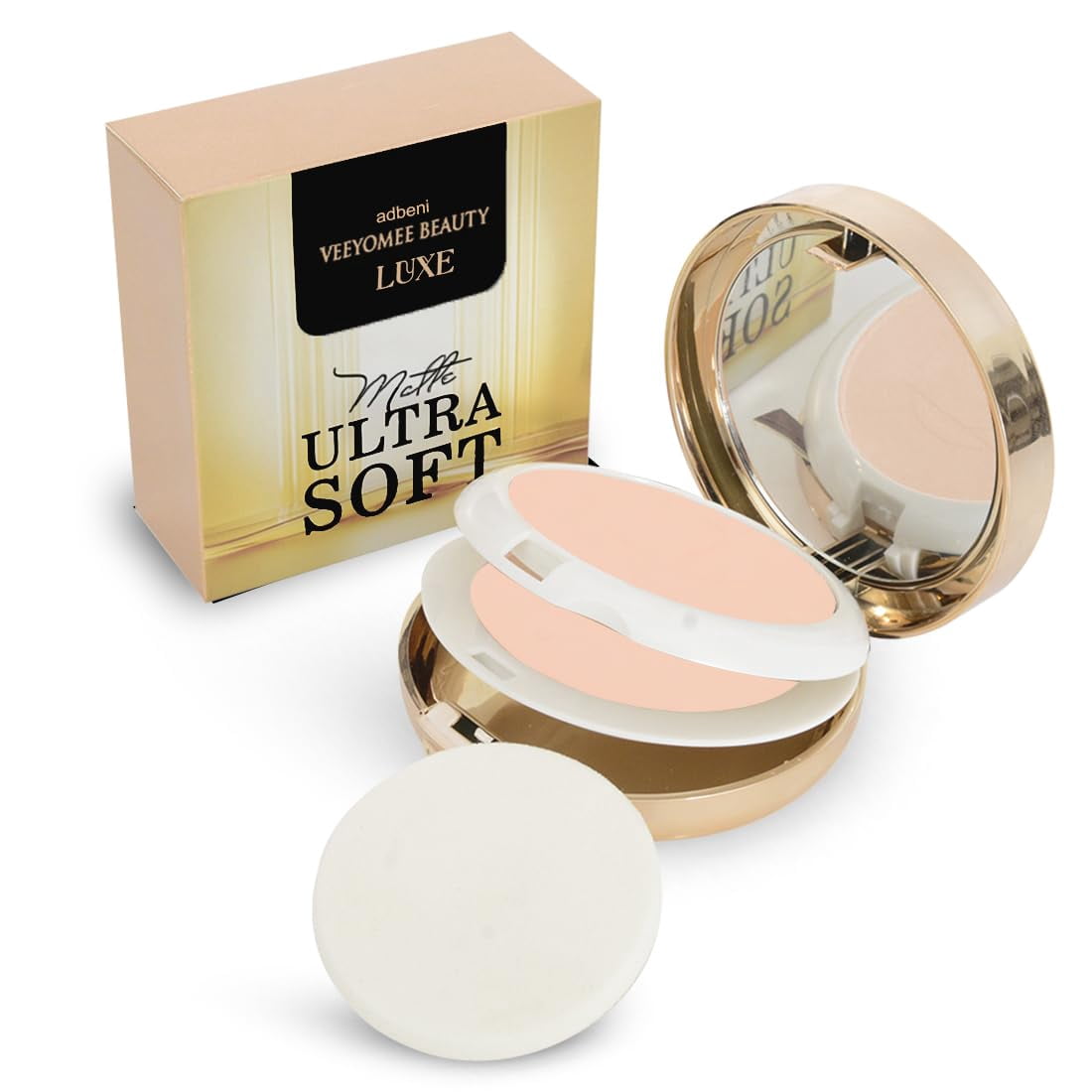 Adbeni Ultra Soft Matte Compact Powder 20G LongLasting Oil Control ...
