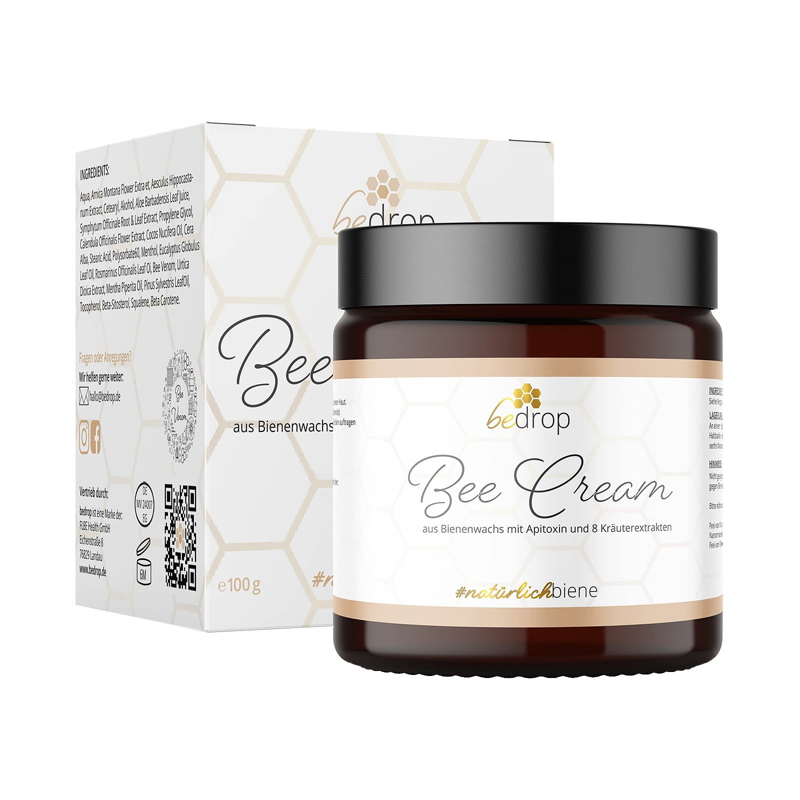 Adbnpza 5x Cream Ointment High Dose ( Warming) With Beeswax 8 Herbal