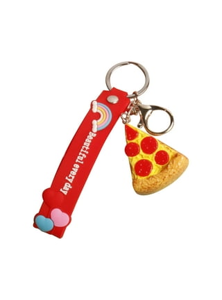 Pizza Keychain
