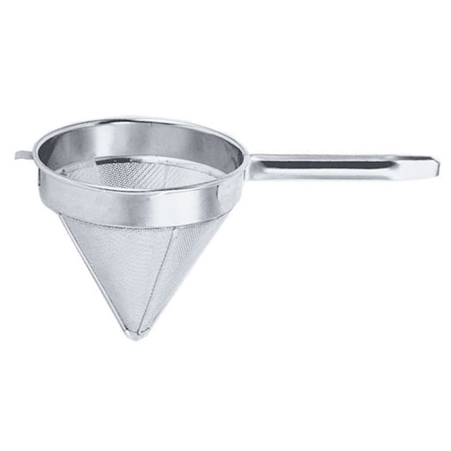 Adcraft CAP10F Stainless Steel 10 Fine Mesh China Cap Strainer