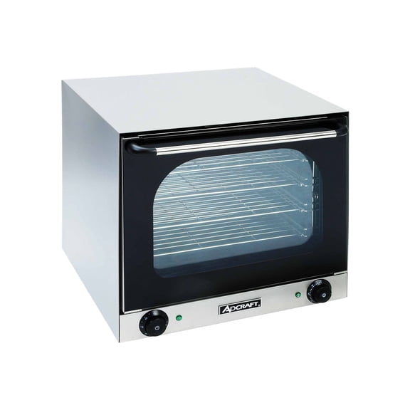 adcraft coh-2670w half-size electric countertop convection oven, 220v, nsf