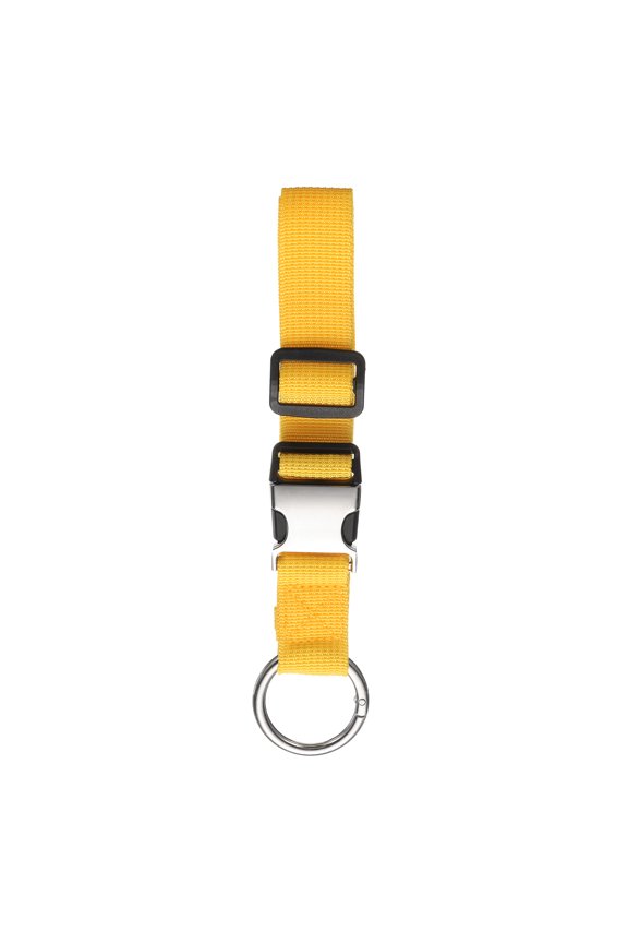 Add A Bag Luggage Straps Adjustable Luggage Connector Straps with Spring O-Ring and Metal Buckle for Connecting Luggage Backpack, Yellow