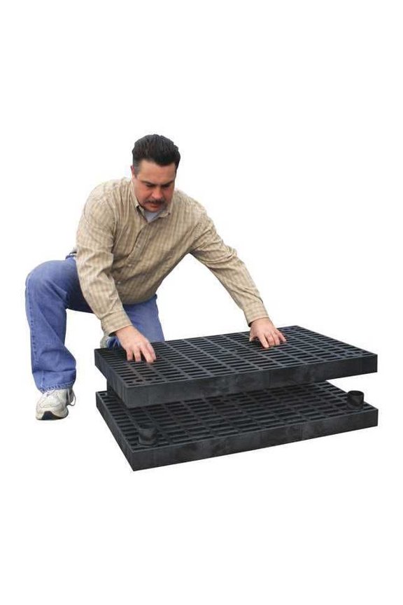 Work Platform Add On Unit, Stackable, Plastic A3624AG