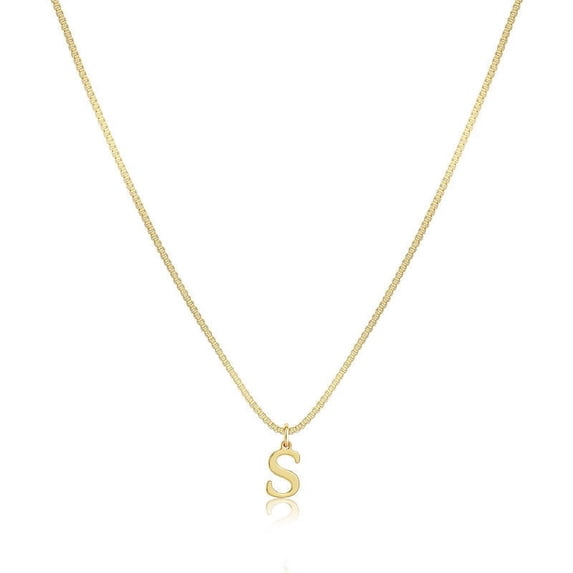 Add A Of To Your Everyday Look With This Initial Necklace Initial ...