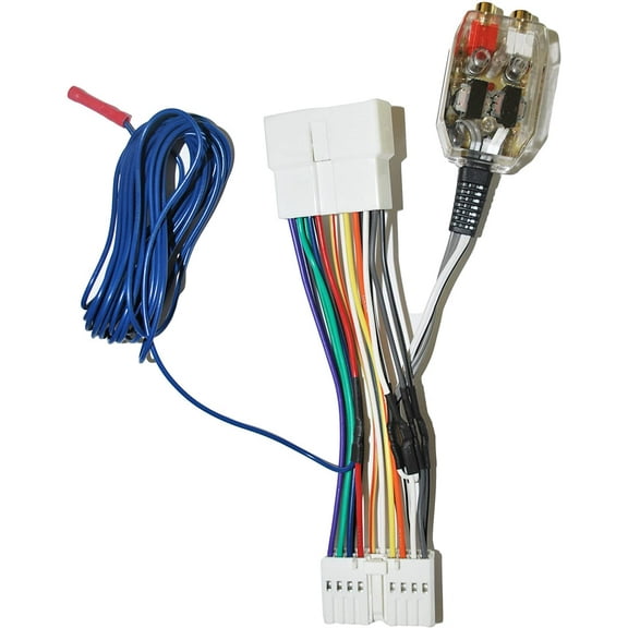 Add Aftermarket Amplifier Amp Subwoofer Sub to Factory Radio System Interface Adapter Wire Harness Inline Converter Fits Select Acura, Honda and Isuzu Models 1986-1998