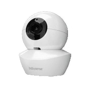 Add On Camera for Babysense Video Baby Monitor HD S2, Remote Pan Tilt Zoom, Two-Way Talk-Back Audio, Long Range, Night Vision, Night Light, Lullabies, Temperature Monitoring
