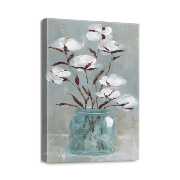 Add Coziness to Your Spaces - Rustic Farmhouse Wall Decor for Bathroom and Laundry Room, 12x16