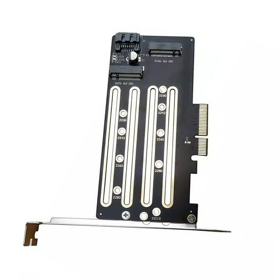 Add On Cards Solid States Disk To PCIe4.0 Solid States Disk Adapter With Bracket PCIE Adapter Solid States Disk Expansion Card for PC