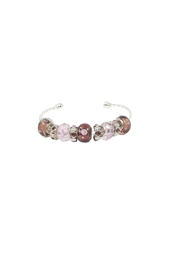 Add On Charm Bracelet - Fuchsia Fantasy