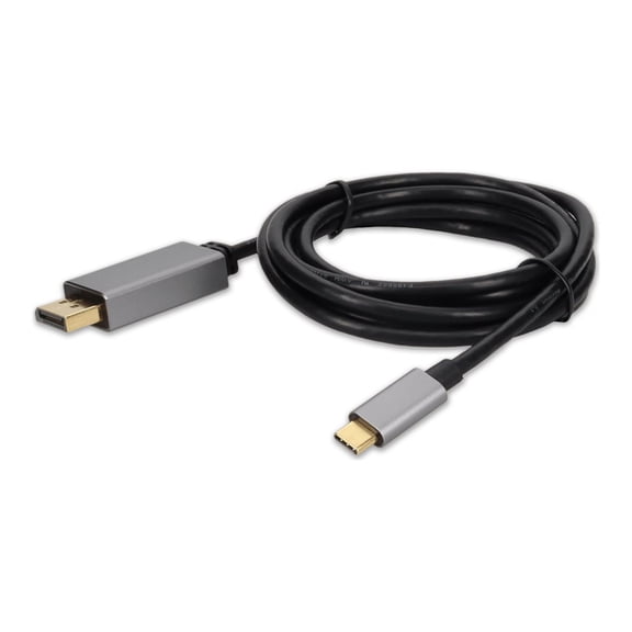 Add-On USBC2DPMMAL-AA USB-C Male to DisplayPort Male Aluminum Adapter Cable with Aluminum Housing